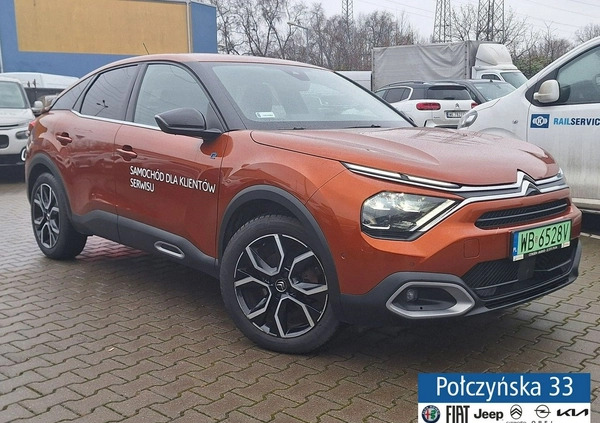 Citroen C4 cena 95890 przebieg: 30000, rok produkcji 2021 z Myślenice małe 301